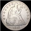 Image 1 : 1847 Seated Liberty Dollar NICELY CIRCULATED