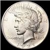 Image 1 : 1921 Silver Peace Dollar NEARLY UNCIRCULATED