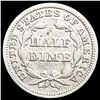 Image 2 : 1853 Arws Seated Liberty Half Dime LIGHTLY CIRCULA