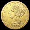 Image 1 : 1844-O $5 Gold Half Eagle LIGHTLY CIRCULATED