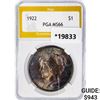 Image 1 : 1922 Silver Peace Dollar PGA MS66