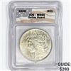 Image 1 : 1923 Silver Peace Dollar ICG MS65 Dallas Hoard