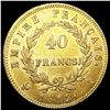 Image 2 : 1812-A France .3734oz Gold 40 Francs ABOUT UNCIRCU