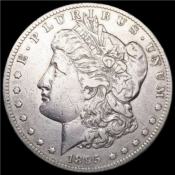 1895-S Morgan Silver Dollar NEARLY UNCIRCULATED