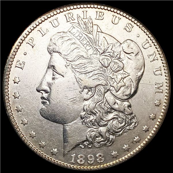 1898-S Morgan Silver Dollar CLOSELY UNCIRCULATED
