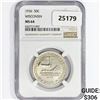 Image 1 : 1936 Wisconsin Half Dollar NGC MS64