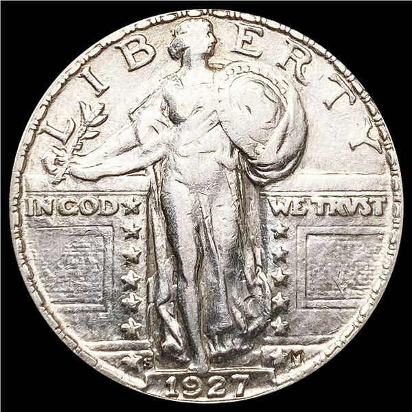 1927-S Standing Liberty Quarter NEARLY UNCIRCULATE