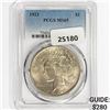 Image 1 : 1923 Silver Peace Dollar PCGS MS65