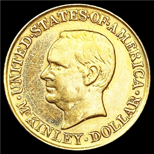 1917 McKinley Rare Gold Dollar UNCIRCULATED