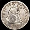 Image 1 : 1858 Seated Liberty Quarter LIGHTLY CIRCULATED