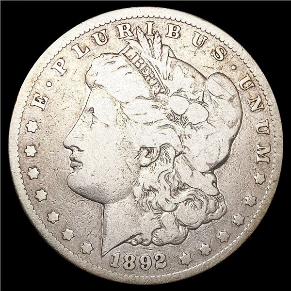 1892-CC Morgan Silver Dollar NICELY CIRCULATED