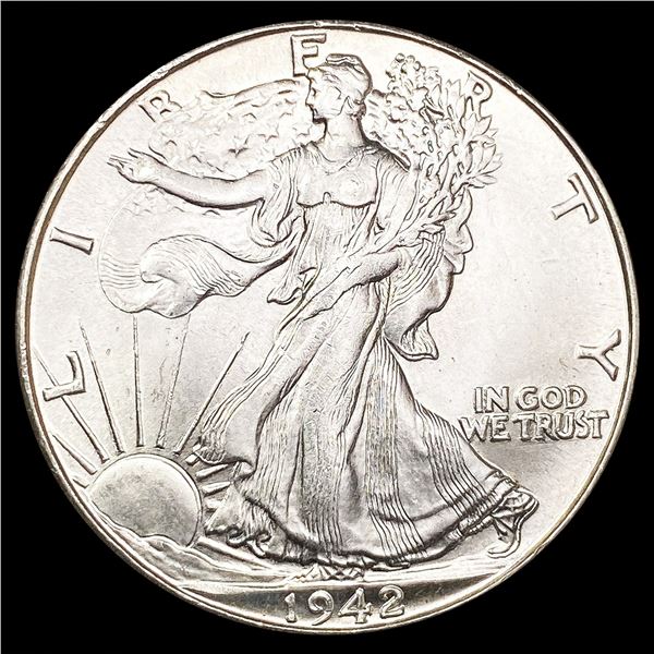 1942 Walking Liberty Half Dollar CHOICE BU