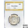 Image 1 : 1937 Texas Half Dollar PGA MS66+