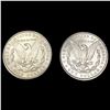 Image 2 : (2) 1897 Morgan Silver Dollars UNCIRCULATED