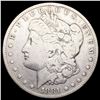 Image 1 : 1881-CC Morgan Silver Dollar LIGHTLY CIRCULATED