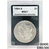 Image 1 : 1884-S Morgan Silver Dollar GG MS67