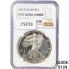 Image 1 : 1993 American 1oz Silver Eagle NGC PF69 Ultra CAM