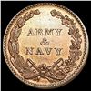 Image 2 : 1863 Army & Navy Civil War Token UNCIRCULATED
