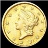 Image 1 : 1851 Rare Gold Dollar NEARLY UNCIRCULATED