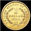 Image 2 : 1852 Rare Gold Dollar UNCIRCULATED