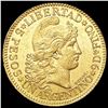 Image 1 : 1881 Argentina .2334 Gold 5 Pesos UNCIRCULATED