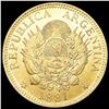 Image 2 : 1881 Argentina .2334 Gold 5 Pesos UNCIRCULATED