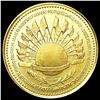 Image 2 : .920 Gold Kennedy Token CHOICE PROOF