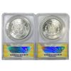 Image 2 : 1882-O Set (2) Morgan Silver Dollar ANACS MS62