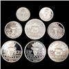Image 2 : 2005-2006 Silver Coin Set (8 Coins) GEM PROOF