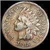 Image 1 : 1868 Indian Head Cent NICELY CIRCULATED