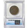 Image 2 : 1844 Large Cent ICG F15