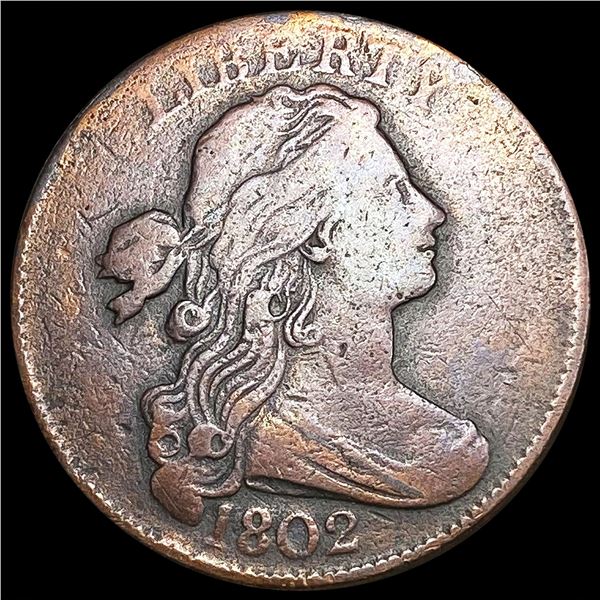 1802 Large Cent NICELY CIRCULATED