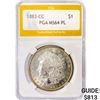 Image 1 : 1883-CC Morgan Silver Dollar PGA MS64 PL