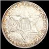 Image 1 : 1858 Silver Three Cent LIGHTLY CIRCULATED