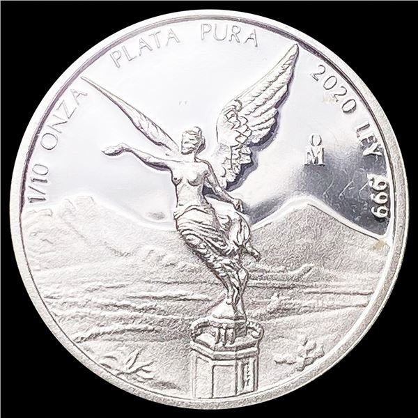 2020 Mexico 1/20oz Silver Libertad GEM PROOF