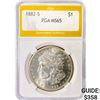 Image 1 : 1882-S Morgan Silver Dollar PGA MS65