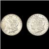 Image 1 : (2) Morgan Silver Dollars UNCIRCULATED