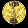 Image 2 : Gold $2.5 Love Token UNCIRCULATED