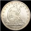Image 1 : 1857-S Seated Liberty Half Dollar ABOUT UNCIRCULAT