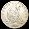 Image 1 : 1867-S Seated Liberty Half Dollar LIGHTLY CIRCULAT