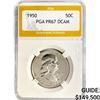 Image 1 : 1950 Franklin Half Dollar PGA PR67 DCAM