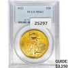 Image 1 : 1922 $20 Gold Double Eagle PCGS MS62