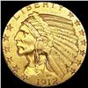 Image 1 : 1912 $5 Gold Half Eagle ABOUT UNCIRCULATED