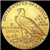 Image 2 : 1912 $5 Gold Half Eagle ABOUT UNCIRCULATED