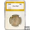 Image 1 : 1900 Barber Half Dollar PGA PR67