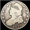 Image 1 : 1827 Capped Bust Half Dollar ABOUT UNCIRCULATED