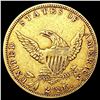 Image 2 : 1836 $2.50 Gold Quarter Eagle NEARLY UNCIRCULATED