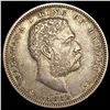 Image 1 : 1883 Kingdom of Hawaii Half Dollar NEARLY UNCIRCUL