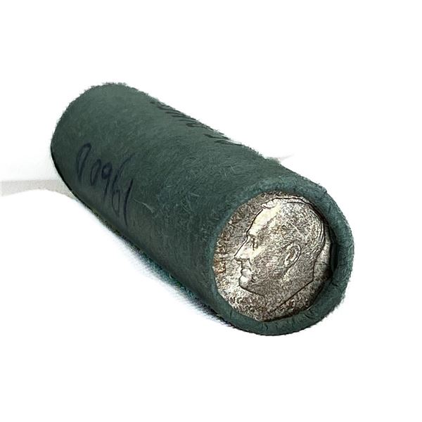 1960-D Roosevelt Silver Dime Roll (50 Coins)