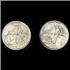 Image 1 : (2) 1925 Stone Mountain Half Dollars CLOSELY UNCIR